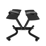 Adjustable Dumbbell Stand Fitness Dial Dumbbell Rack with Adjustable Belt for Home Gym Set