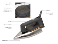 Bàn ủi khô Philips HD1172 9 ( trưng bày)