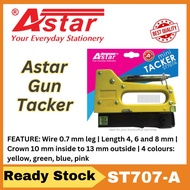 ASTAR Mini Stapler Gun Tacker Heavy Duty ST707A (Price For 1 Pcs)