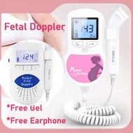 【Free Gel】Baby Sound C Fetal Doppler Baby Heartbeat Detector 3Mhz Probe Portable Pregnant Baby Ultra