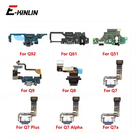 USB Charging Port Dock Plug Connector Charger Board Microphone Flex Cable For LG Q7 Plus Alpha Q7a Q