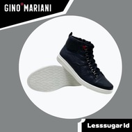 Sepatu GINO MARIANI Original Model Boots Kulit Navi Gregory 1