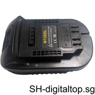 Adapter For DEWALT Convert MAKITA 18v Li-Ion Battery To DEWALT 18v Battery Use Bl1850 DEWALT Tools MT20DL