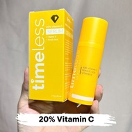 💖4千好評 包順豐‼️  Timeless 20%VC 去淡化痘印CEF抗氧化阿魏酸精華液30ml 20% VITAMNC FERULIC ACID VITAMIN E timeless  SKIN 