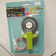 New Feature MOTEX Embo Tape Writer E-101 9mm x 2m