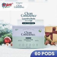 (SPECIAL EDITION) Clean Conscience 5-in-1 Laundry Pod Odour Care Tin Can 60 Pods