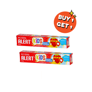 PC ALERT KIDS TOOTHPASTE STRAWBERRY WITH VITAMIN C 50 G BUY 1 GET 1