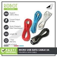 ROBOT Kabel Data Micro USB RT-CD100 Charger HP Samsung Xiaomi Oppo