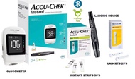 [LAST 1]全新现货智航血糖機套裝 Accu-Chek Instant  Blood Glucose Starter Set With Test Strips 50s & Softclix Lan