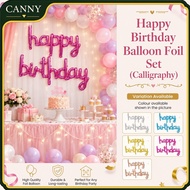 HAPPY BIRTHDAY BALLOON / FOIL BALLOON HAPPY BIRTHDAY SET / BELON BIRTHDAY (1 SET)