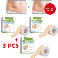 Silicone Scar Sheets, Silicone Scar Tape for Medical Grade Scar Tape for Surgical Scars, C-Section, 