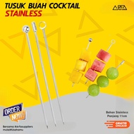 Stainless Steel Cocktail Pin Fruit Skewer Skewer