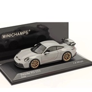 Porsche Car Model Porsche 911 992 GT3 2020 1: 43 Mini Cut MINICHAMPS