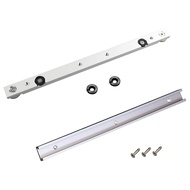 1 Set Aluminum Alloy T-Tracks Slot Miter Track and Miter Bar Slider Table Saw Miter Gauge Rod DIY Wo