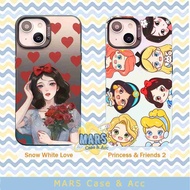 Cp49 CASING HOLOGRAM PRINCESS FRIENDS SNOW WHITE FOR SAMSUNG A30 A05S A32 A52 A13 A14 A35 SO COOL