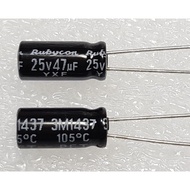 Rubycon YXF 47uf 25v capacitor