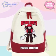 CHILDREN'S SCHOOL BACKPACK BUTCHER VANITY ROBLOX FORSAKEN FREE NAME