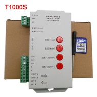 DC5~24V T-1000S RGB Controller T1000S SD Card WS2801 WS2811 WS2812B LPD6803 LED 2048 Pixels Controll