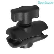 RR Adjustable Motorcycle Tablets Mount with 25Mm To 17Mm Conversion And 6Cm Swivels Bracket For Opti