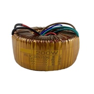 200W Toroidal Transformer 220V to 12V/24V/36V/48V/50V/60V/70V Power Amplifier Transformer Audio Ampl