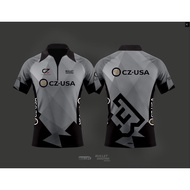 2023-2024 Full design CZ-USA series 3D zipper polo shirt (brand new custom name)