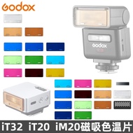 Godox iT32 iT/iM20 22 Dedicated MA02 Magnetic Color Temperature Filter Color Filter Diffuser Light E
