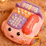 #Children's Music Years Old Mobile Phone Toy Telephone3Infant Toddler1Boy remai0Early Education8cc A