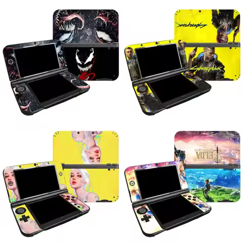High Quality PVC Vinyl Wrap for Nintendo NEW 3DS LL XL Game Theme Decal