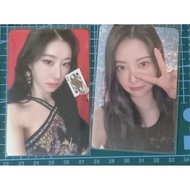 [take all only] eunchae iridescent opal photocard pc