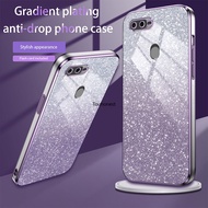 Casing For Oppo A5S Case Oppo A9 2020 Case Oppo A7 A12 Case Oppo A11K A1K Case Oppo A3S Case Oppo R15 Pro Case Oppo F5 Plus F5 Youth Case Oppo F7 A12E Case Cute Glitter Transparent Shiny Bling Clear Sparkling Soft Phone Cassing Cover Cases Case KZ