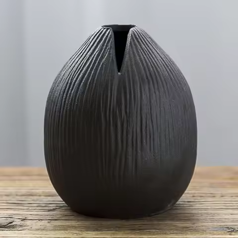 Vintage Table Flower Vase Luxury Outdoor Rattan Tall Balcony Vases Glass Small Vaso Decorativo De Lu