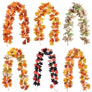 Halloween  Maple Leaves  Accent for Spooky Fall & Fireplace Decor Halloween Garland