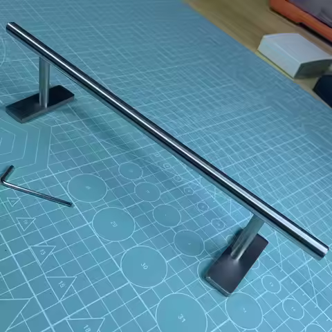 Solid Fingerboard Rail Stainless Steel Finger Skateboard Rod