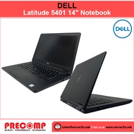9th Gen Dell Latitude 5401 14" Laptop (i5-9300H.16GB.256GB)
