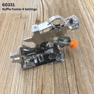 60331 Tapak Kedut Ruffle Footer 4 Ruffle Settings