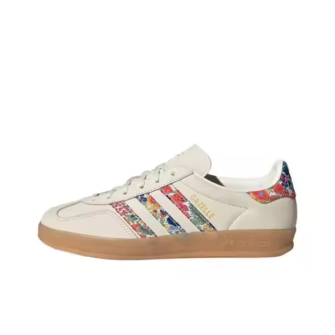 Adidas Originals GAZELLE INDOOR Skateboard Shoes Women's Low Top Beige JH7370