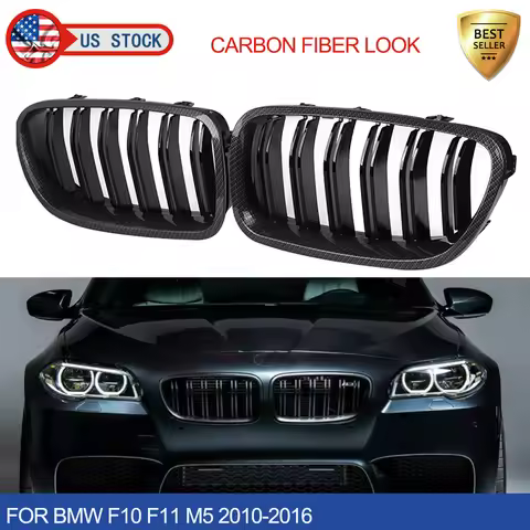 SAIQINGSP Car Accessories Tools One Set of Front Grilles for BMW F10 M5 528i 535i 550i Sedan 2010-20