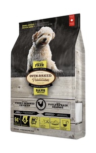 (1แถม1)Oven Baked Tradition Grain Free Small Breed อาหารสุนัขพันธุ์เล็ก เกรดเกรนฟรี ทุกช่วงวัย  ขนาด