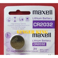 Button Battery CR2032, Panasonic, Maxell, Car Remote Control