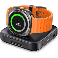 Portable Charger for Charging Samsung Watch, SwanScout 303S, 1800mAh Wireless Charger for Galaxy Wat