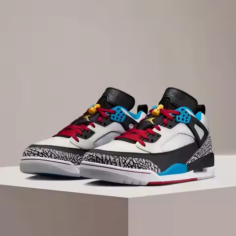 Nike Jordan Spizike Cushioned Sneakers Comfortable Basketball Shoes Featuring Slip-Resistant, Durabl