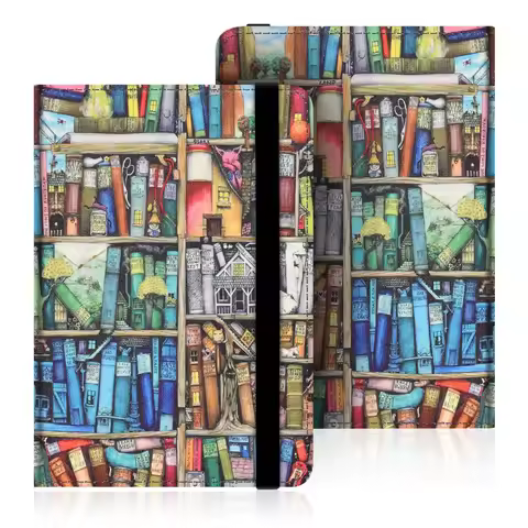 Hand Support 6 inch e-Reader Cover PU Leather Colorful Universal Protective Case for Boox/Kobo/Kindl