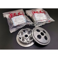 FCC JAPAN LC135 CLUTCH BOSS PRESSURE SET SYS PLATE MANGKUK HOUSING FOR YAMAHA LC V1 V2 V3 V4 ES 4S 5