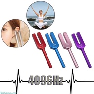Zebeaa 4096Hz High-Frequency Tuning Fork Aluminum Alloy Medical Tuning Fork for w Hamm