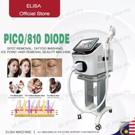 冰點除毛 diode 808 810 PICO laser freezing point hair removal photon rejuvenation eyebrow and freckle removal beauty machine