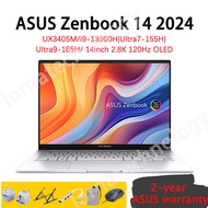 ASUS Zenbook 14 2024 UX3405M ASUS Zenbook Laptop ASUS Lingyao 14 2024 14 Inch 2.8K 120Hz OLED Screen ASUS Laptop 华硕灵耀14
