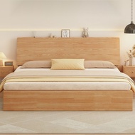 Solid Wood Tatami Bed Frame Large-Capacity Storage Bed Modern Platform Bed Simplicity Tatami Bed