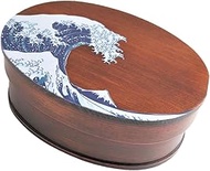 J-kitchens Lunch Box with Rice Resistant to Hardening Function, 7.1 x 5.3 x 2.7 inches (18 x 13.5 x 