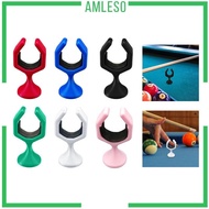[Amleso] Billiard Cue Hand Rest Universal Ergonomic Billiard Hand Rest Billiard Cue Bridge Stabilize