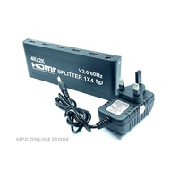 HDMI104N HDMI SPLITTER 1X4(4K/2.0@60Hz)